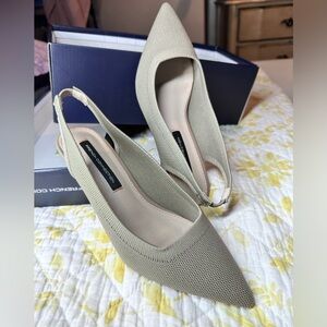 NWB 💕💚 French Connection Beige Wedges US SIZE 6